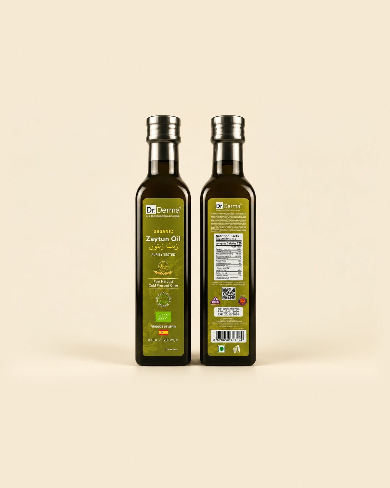 Dr. Derma Organic Zaytun Oil 250 ml