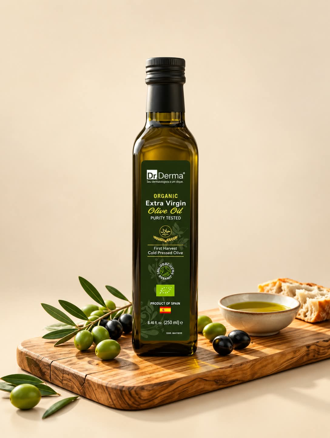Dr. Derma Organic Extra Virgin Olive Oil 250 ml